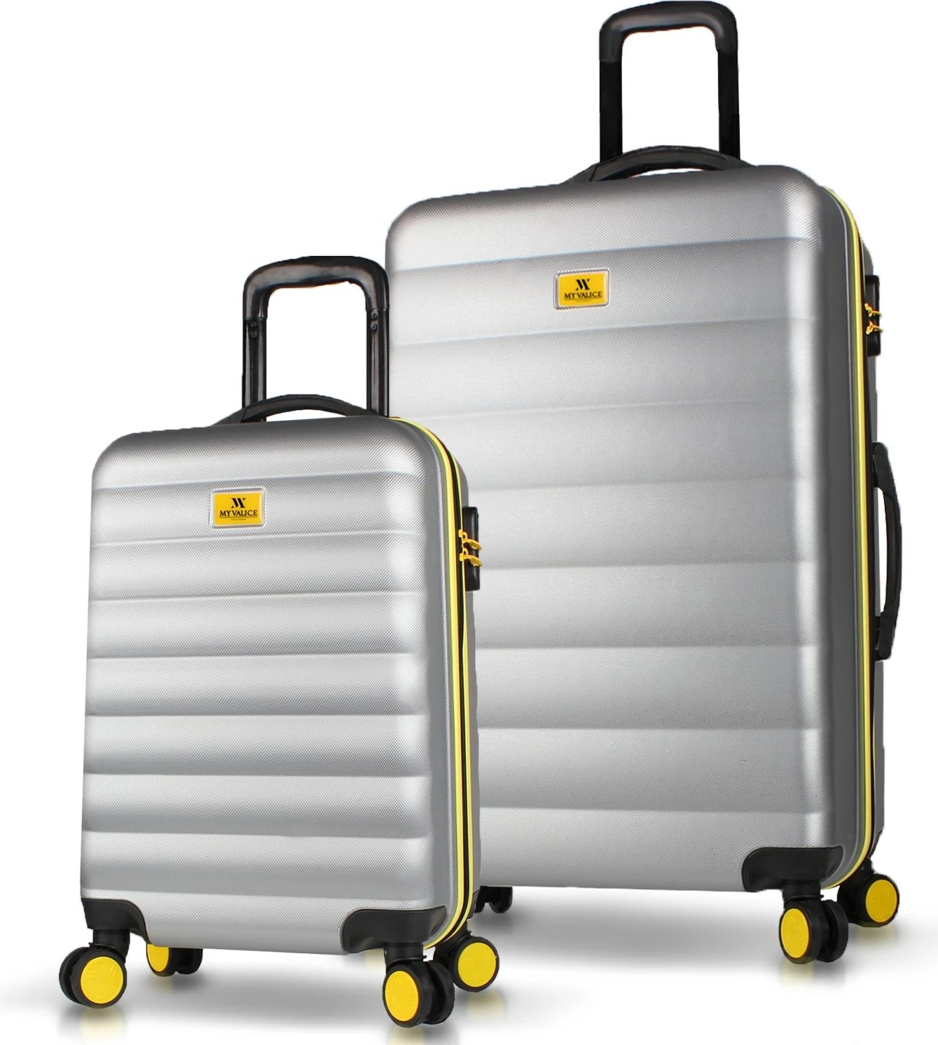 Set valixhesh (2 copë), Zoozie Bags, 6544, ngjyrë gri