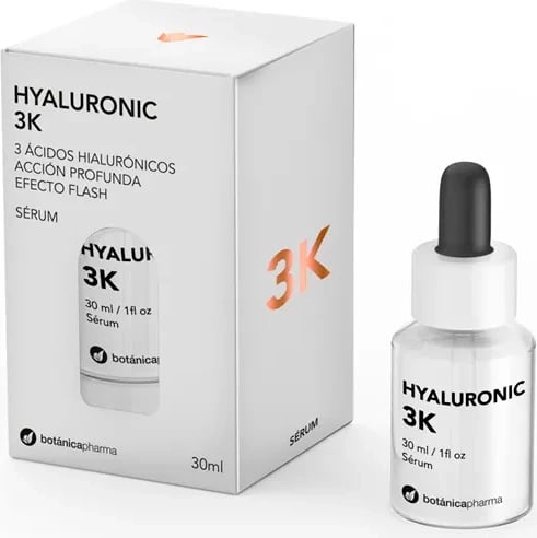 Serum për fytyrë Botánicapharma Hyaluronic 3K, 30ml Serum për fytyrë Botánicapharma Hyaluronic 3K, 30ml
