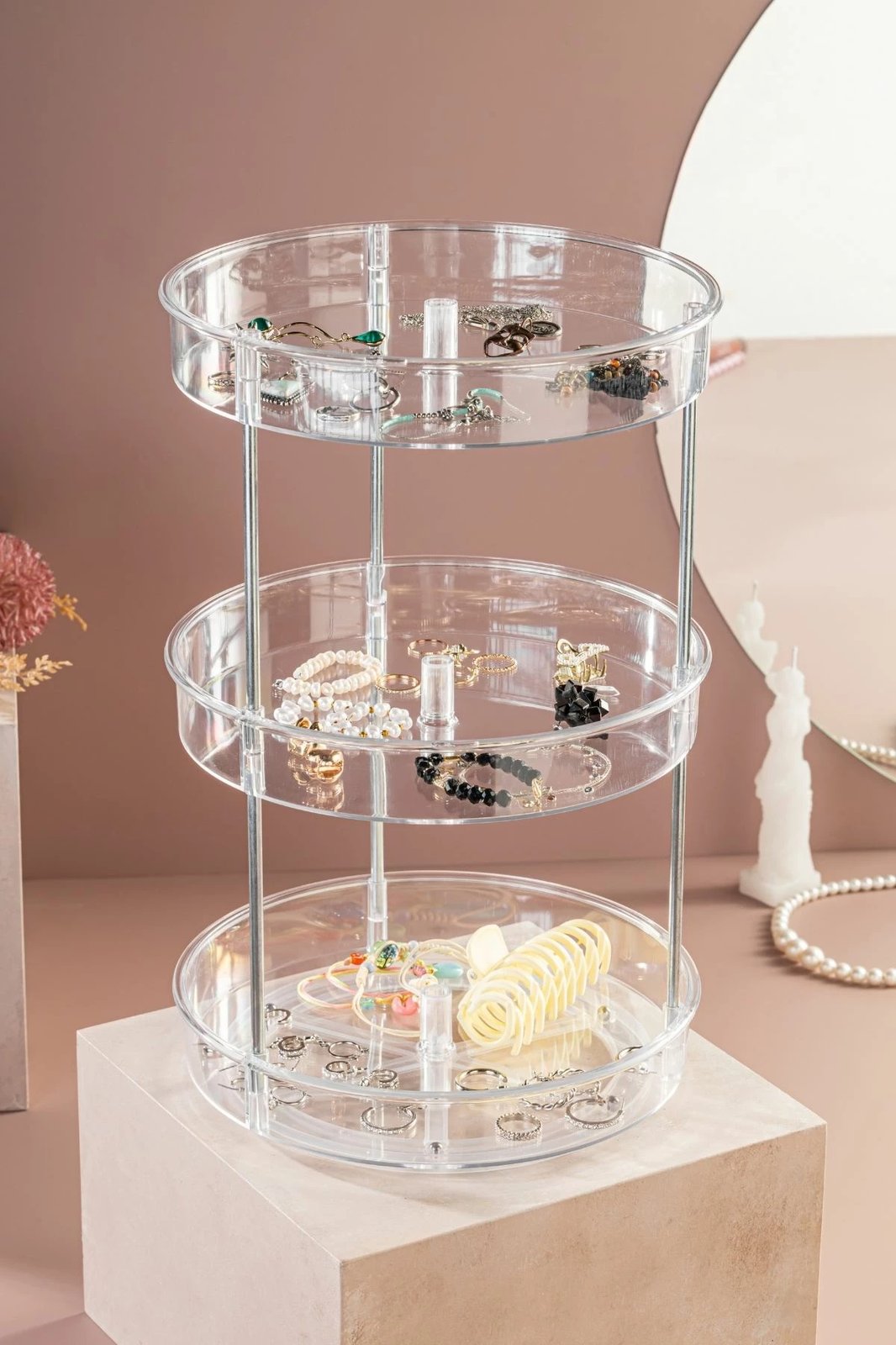 Organizues për make-up, transparent, CPLAS3