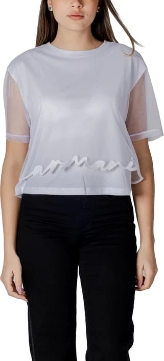 Maicë femra Armani Exchange, të bardhë