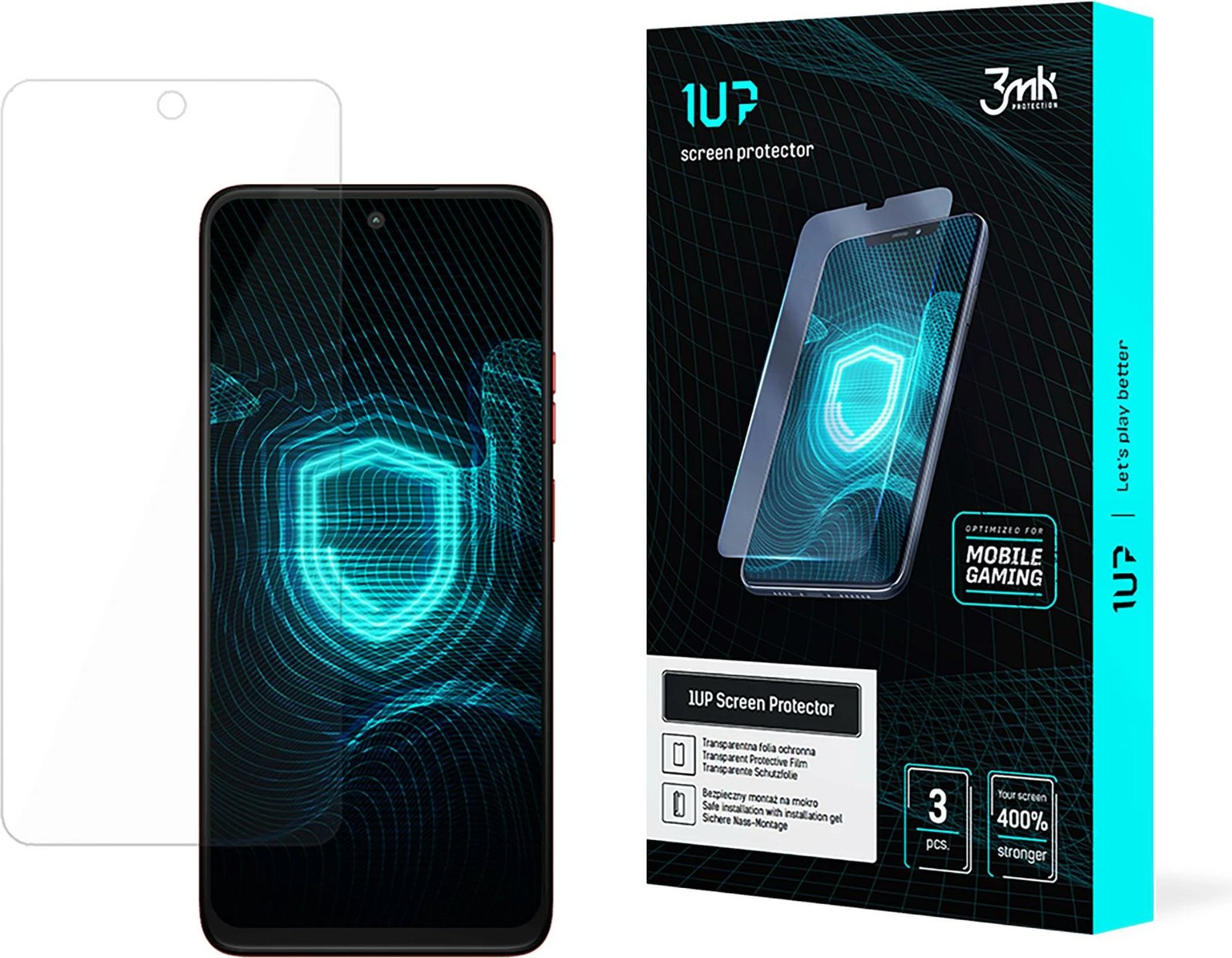 Folje mbrojtëse 3mk 1UP për Motorola Moto G35 5G, transparente