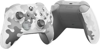 Gamepad Microsoft Xbox Wireless Controller Arctic Camo Special Edition, Android, PC, Xbox One, Xbox Series S, Xbox Series X, iOS, Gri, Bardhë