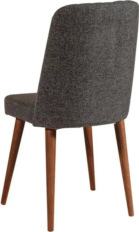 Set tavoline me karrige dhe konsolë, zgjatues, 5 pjesë, Skye Decor, Vina 02 1053, ngjyrë arre dhe antracit