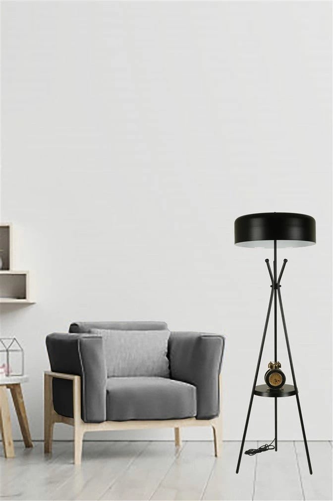 Llambë dyshemeje Opviq, Venedik Sehbalı, e zezë, retro, 8 koka