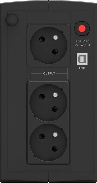 UPS PowerWalker VI 1000 SB FR, 1000VA, 600W, Tower, E zezë UPS PowerWalker VI 1000 SB FR, 1000VA, 600W, Tower, E zezë