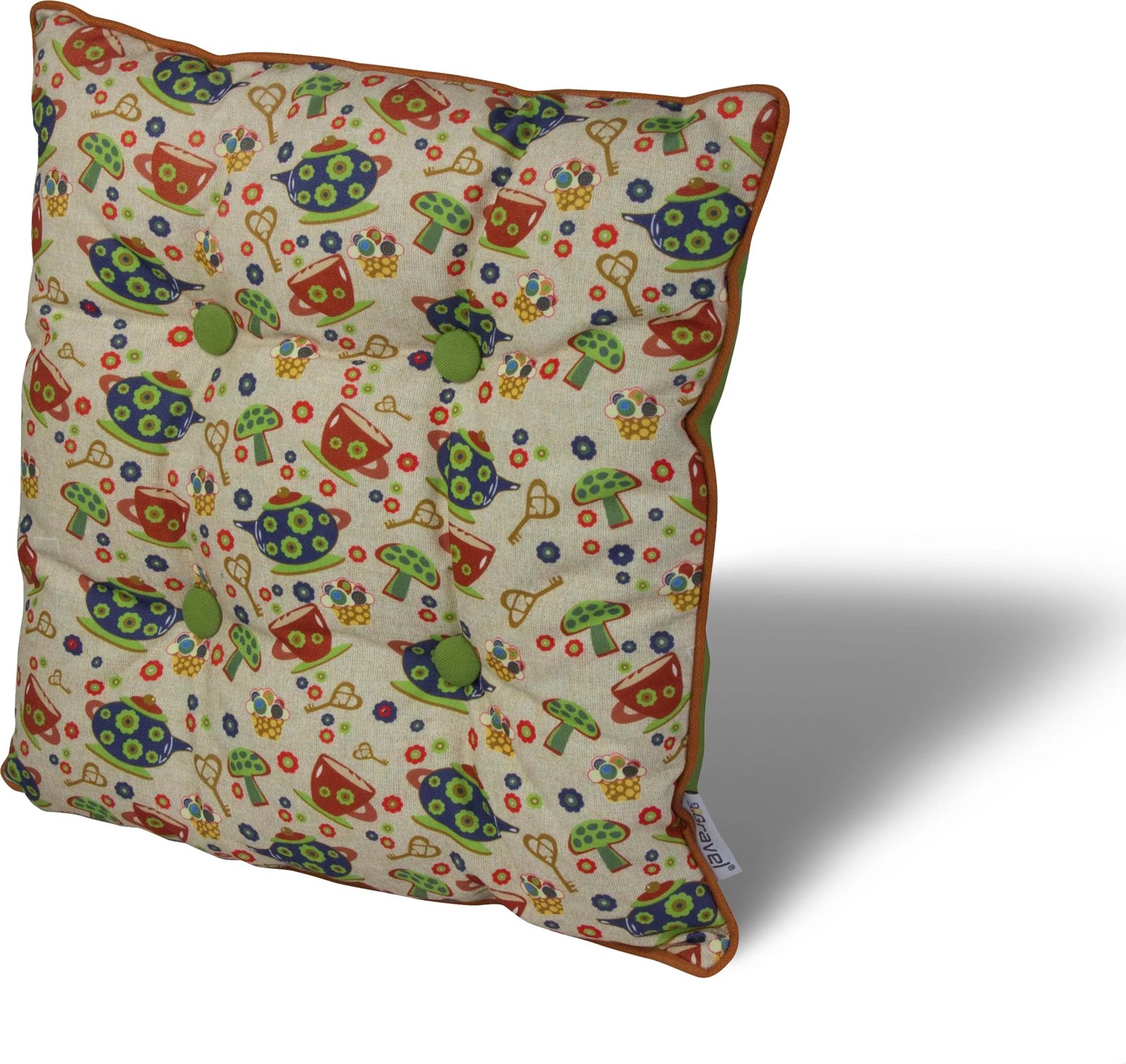 Jastëk Evila Originals, YM1600, shumëngjyrësh, 42x42cm