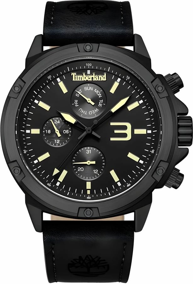 Orë për meshkuj Timberland, e zezë