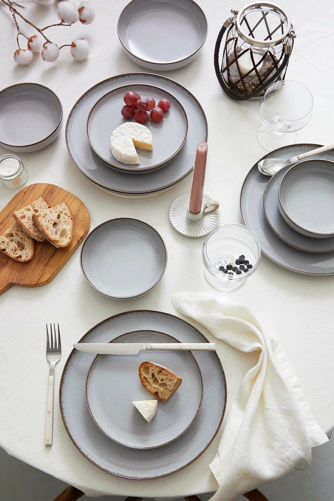 Set enësh për drekë (24 copë), Hermia, MOD24Y2A730955