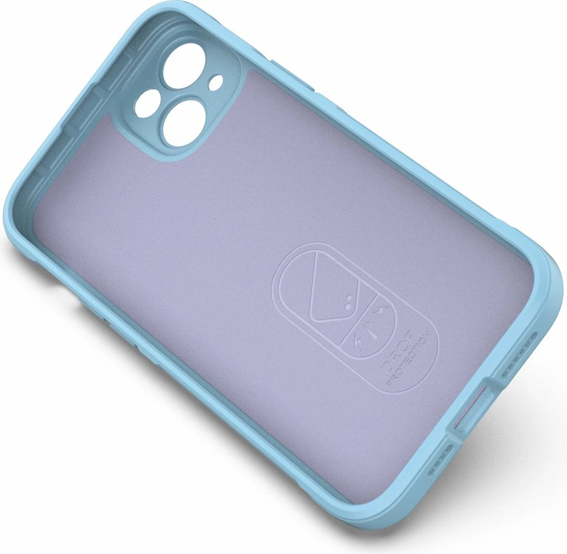 Mbështjellës Hurtel Magic Shield Case për iPhone 14 Plus, fleksibil, i blinduar, Blu e çelët Mbështjellës Hurtel Magic Shield Case për iPhone 14 Plus, fleksibil, i blinduar, Blu e çelët