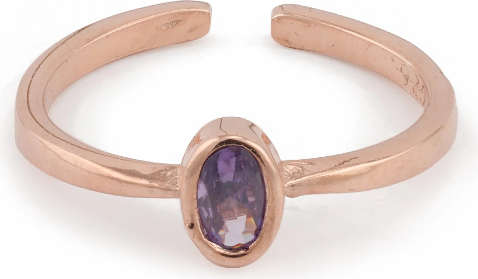 Unazë argjendi, ngjyrë rozë ari, Jumeon, 10161AMETİS