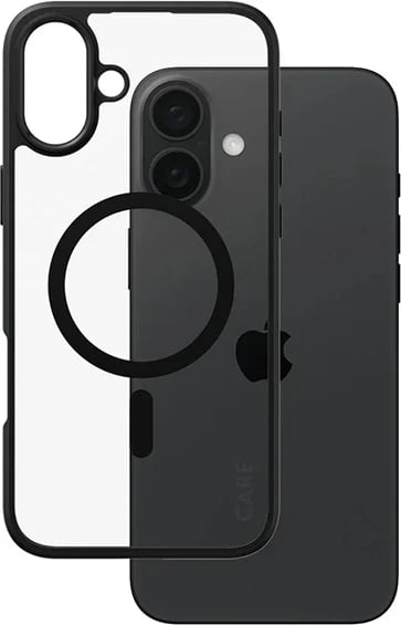 Mbështjellës PanzerGlass CARE Flagship Urban Case MagSafe për iPhone 16 Plus, Transparent