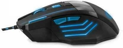 MOUSE GAMING ESPERANZA WOLF MX-201 | 7D 2400DPI BLACK/BLUE EGM201B
