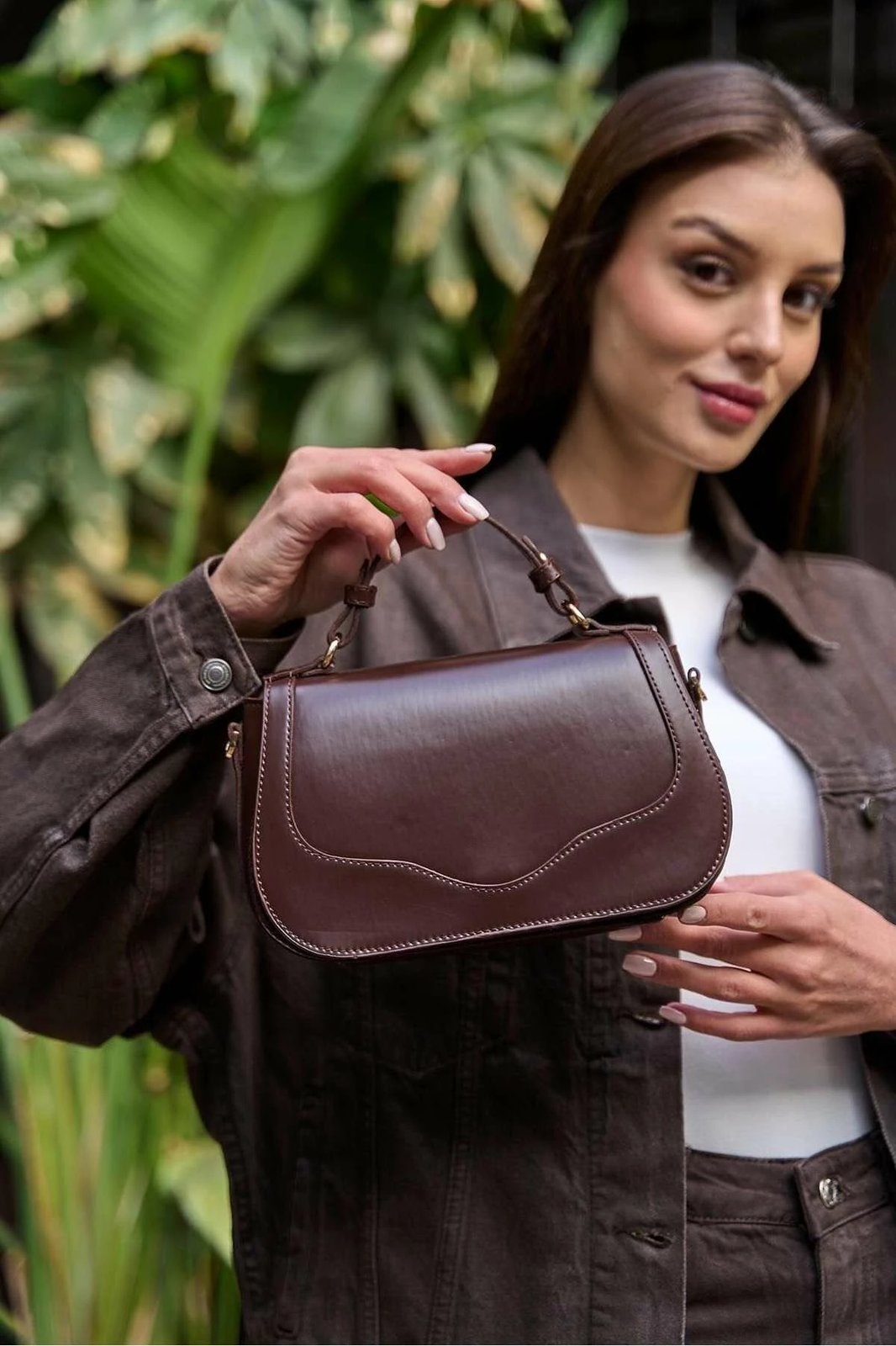 Çantë dore Zoozie Bags, ngjyrë kafe, MK1020225SV10-013