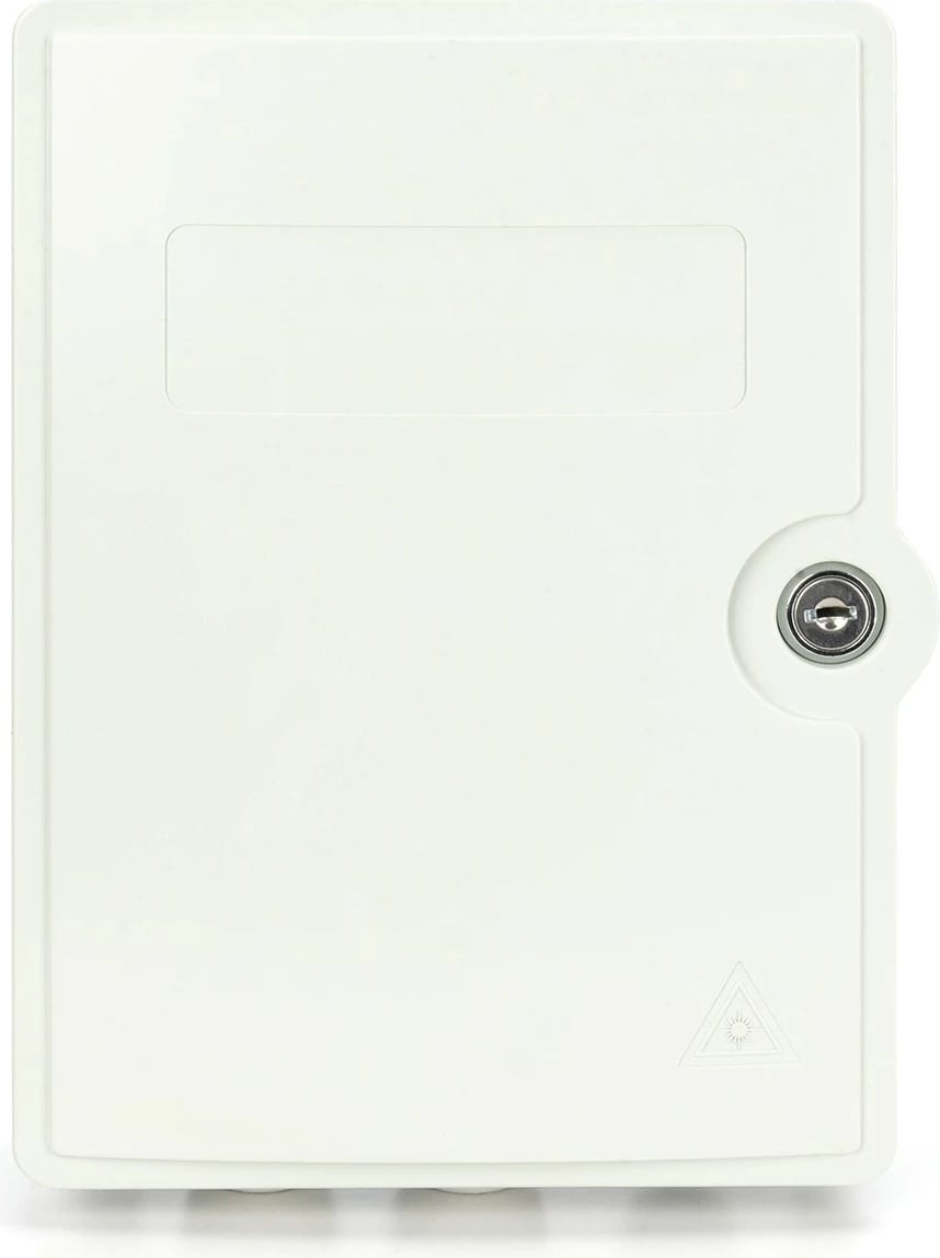 Kuti shpërndarëse fibër optike Digitus, 12 fibra, LC/PC, e bardhë, ABS