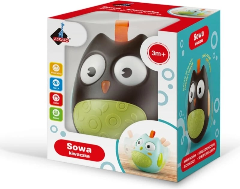 Lodër sensorike ASKATO Wanka Wanka, bufi, kafe