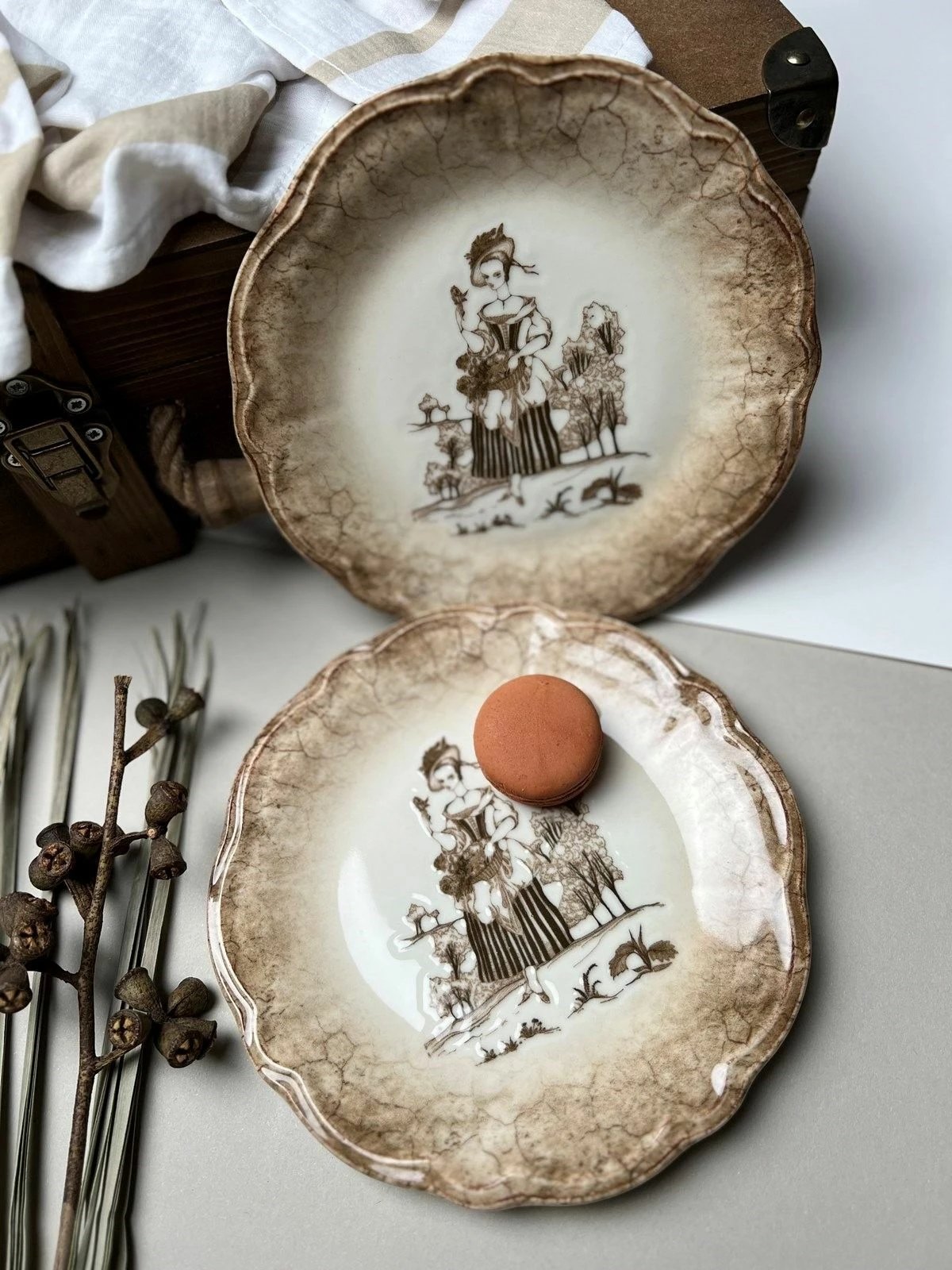 Set pjatash ëmbëlsirash (6 copë), Hermia Concept, Ella 6