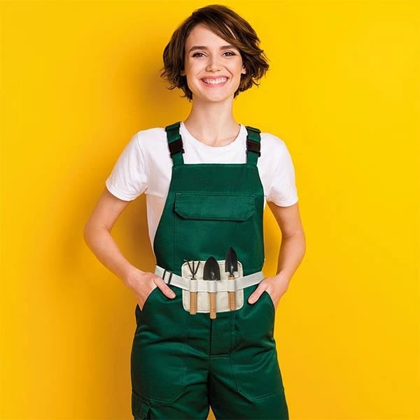 Set veglash kopshti MACMA me rrip pëlhure, 17.5x14.5x2.5cm