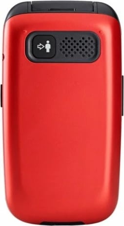 Celular Panasonic KX-TU550, 64 MB, i kuq