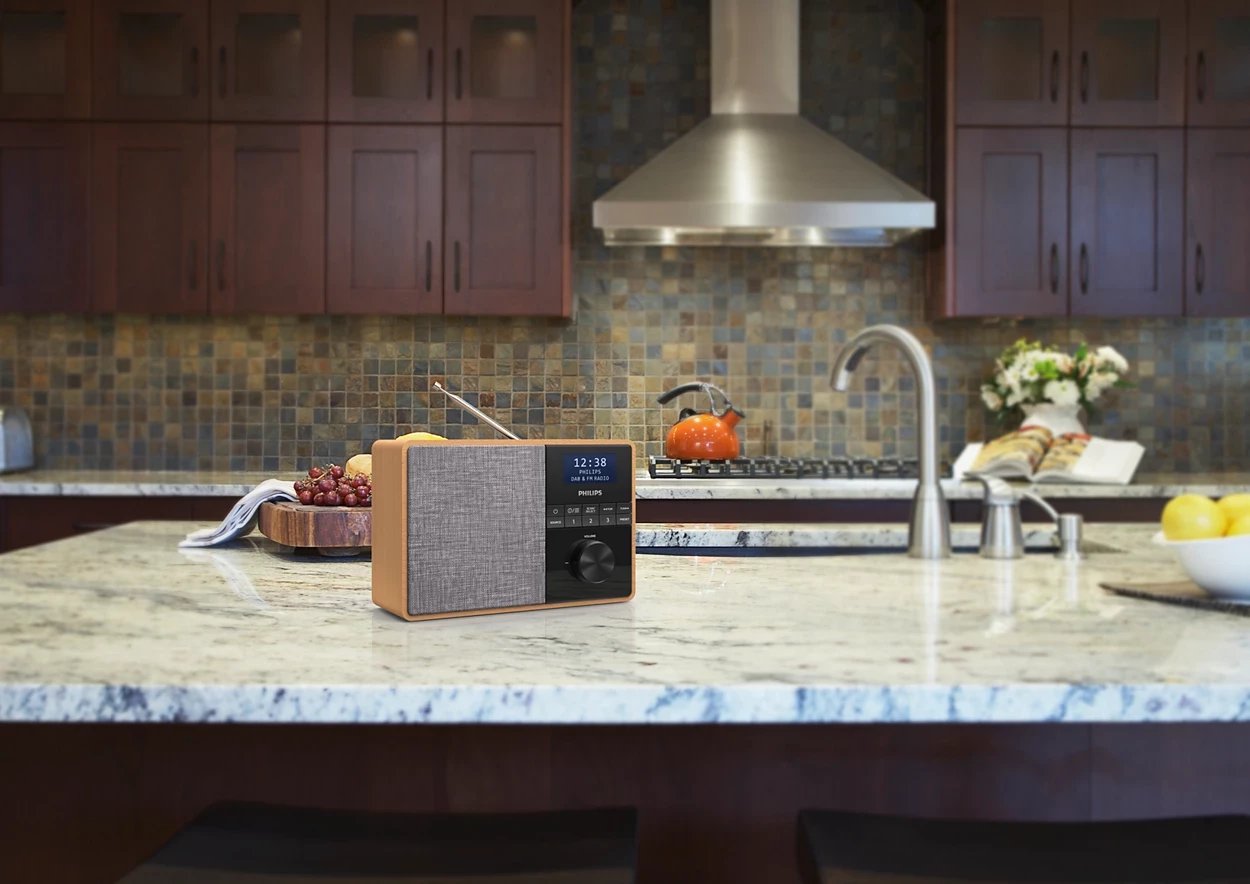 Radio Portative për Kuzhinë me DAB+, FM dhe Bluetooth – Philips TAR5505/10