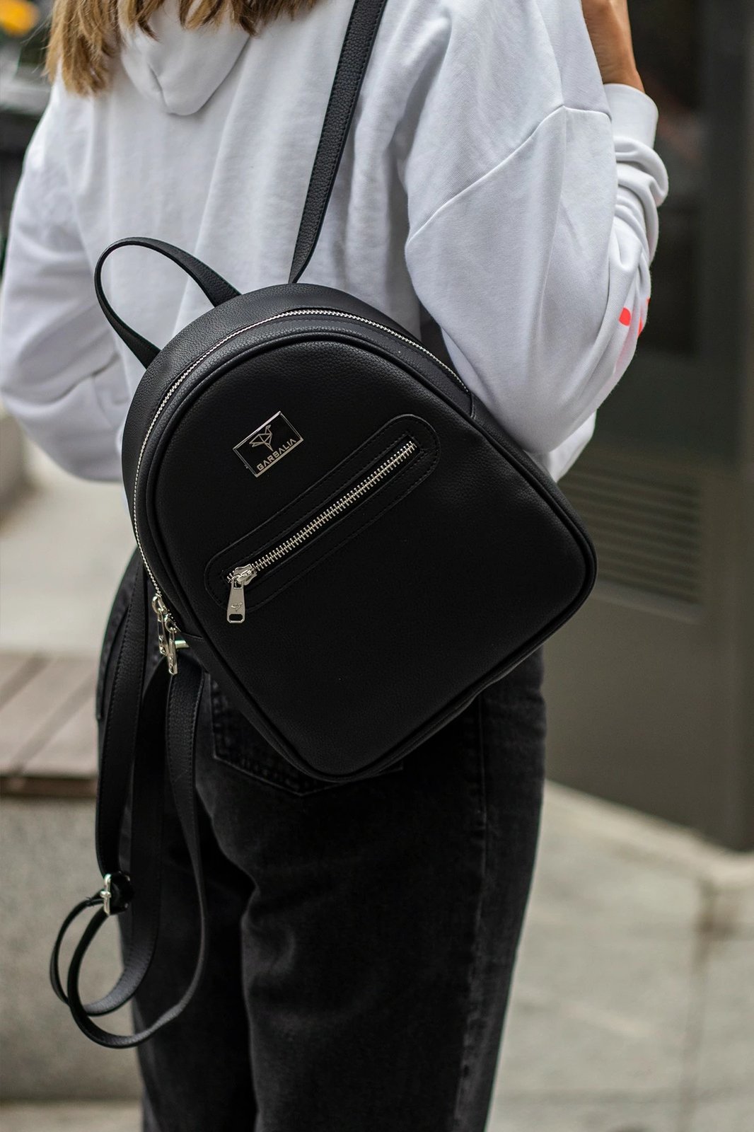 Çantë shpine Zoozie Bags, Oslo, e zezë