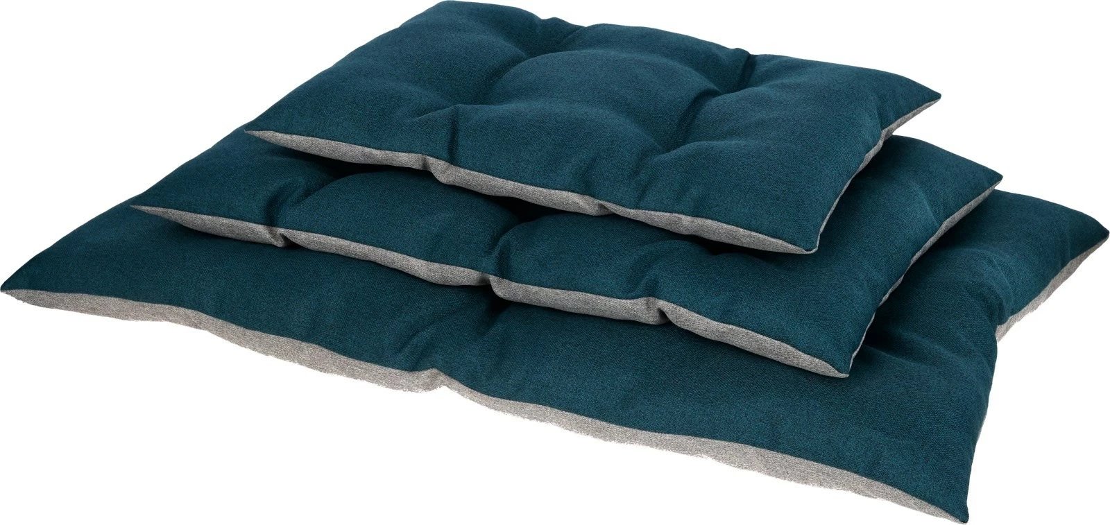 Shtrat për kafshë KERBL Ely, 90 x 55 x 10 cm, Gri-turquoise