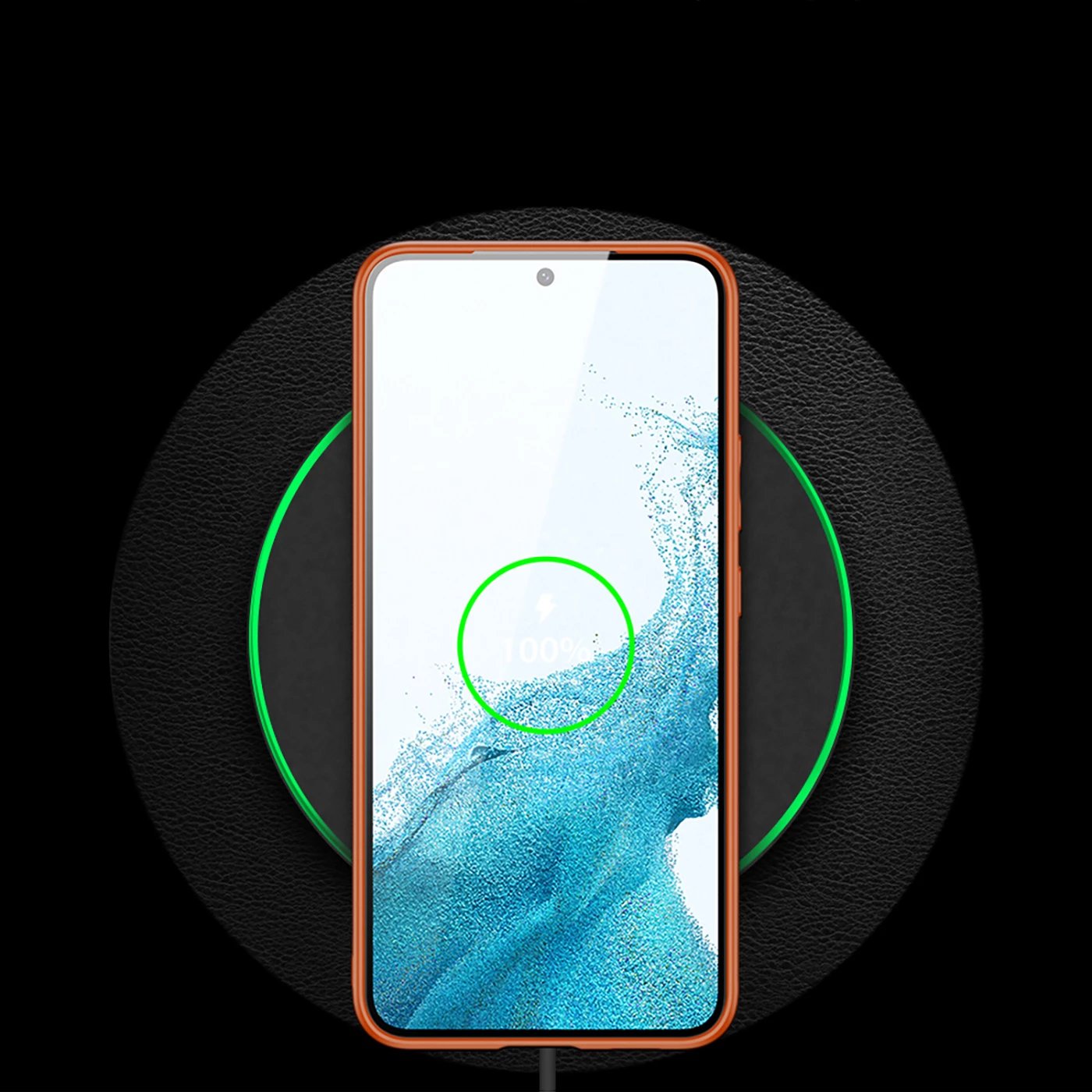 Mbështjellës Dux Ducis Yolo për Samsung Galaxy S22+, lëkurë ekologjike, portokalli Mbështjellës Dux Ducis Yolo për Samsung Galaxy S22+, lëkurë ekologjike, portokalli