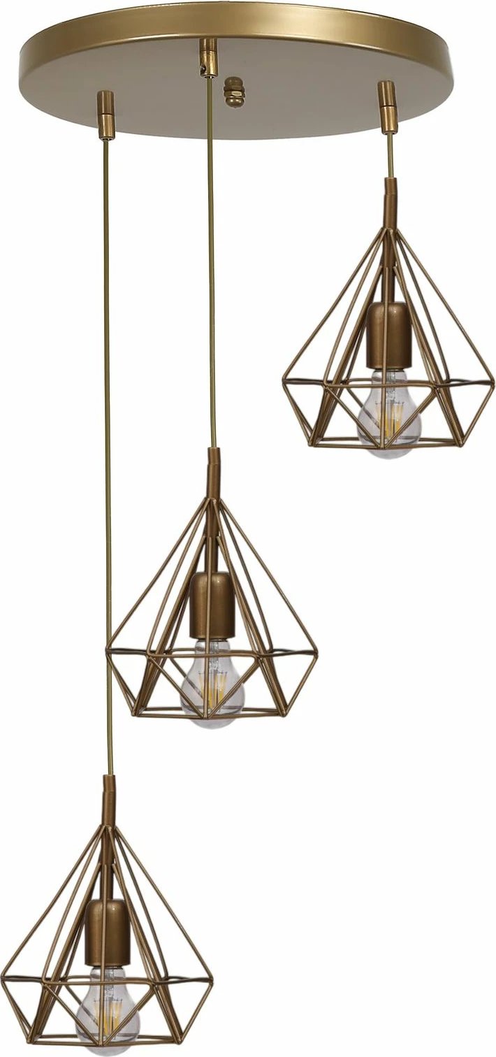 Llambë tavani Opviq, ngjyrë ari, 9047-3