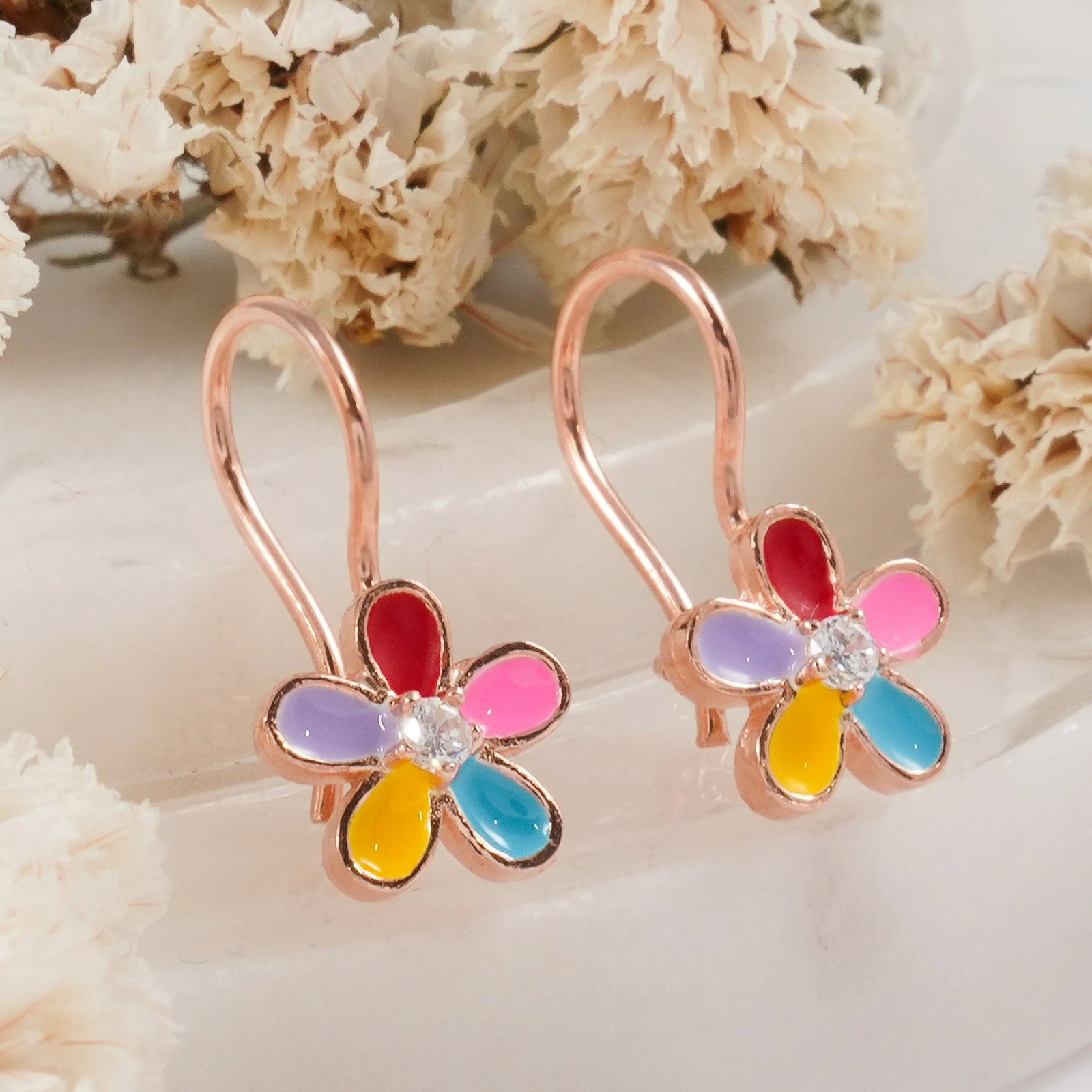 Vathë argjendi Jumeon, shumëngjyrësh, 10413ROS