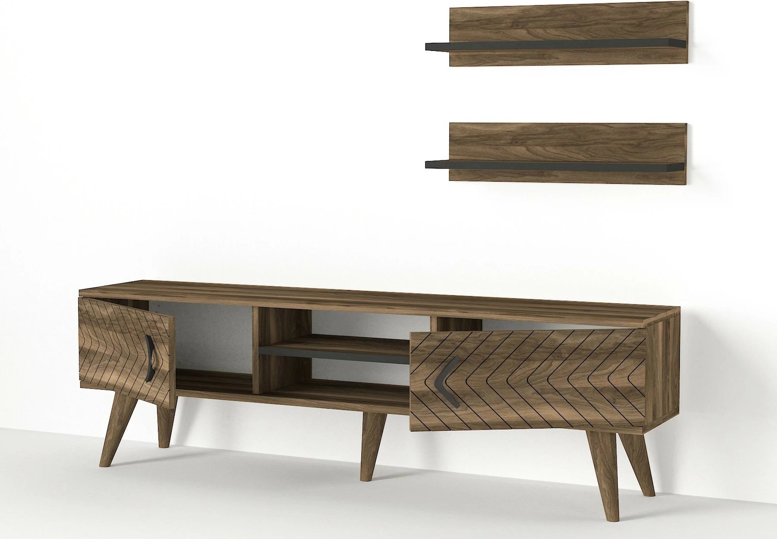 Njësi TV Skye Decor, Legato, ngjyrë arre