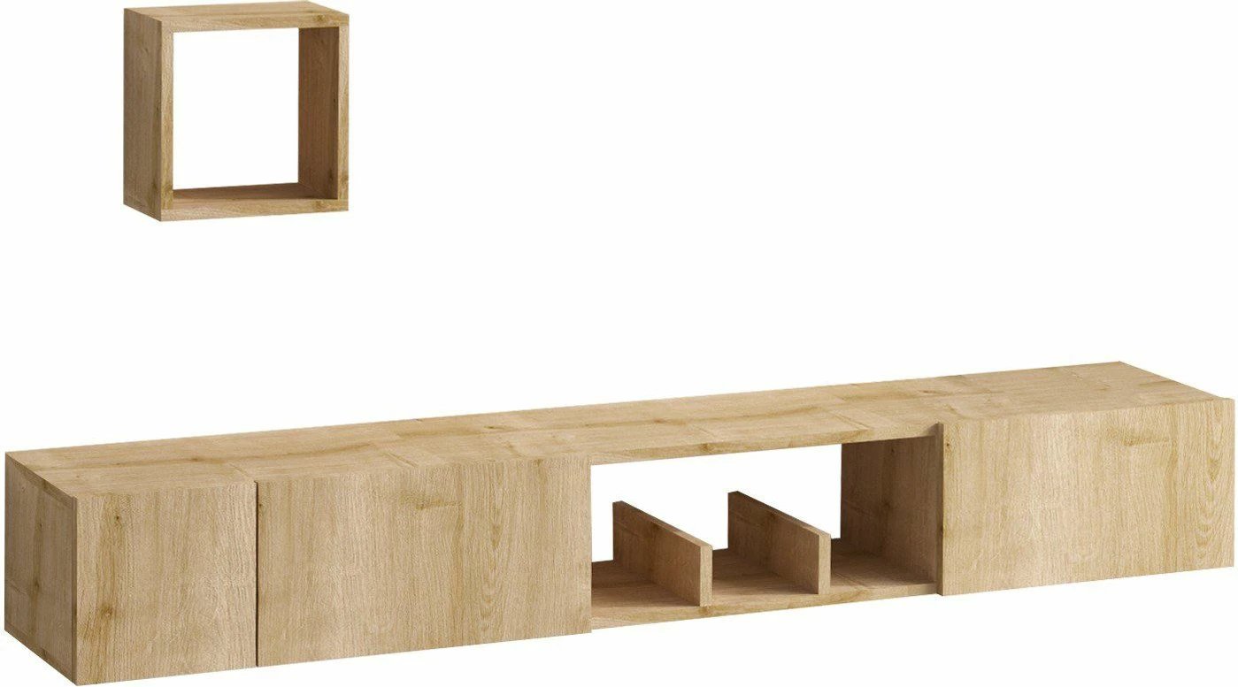 Njësi TV Hanah Home, Avior, ngjyrë lisi safir