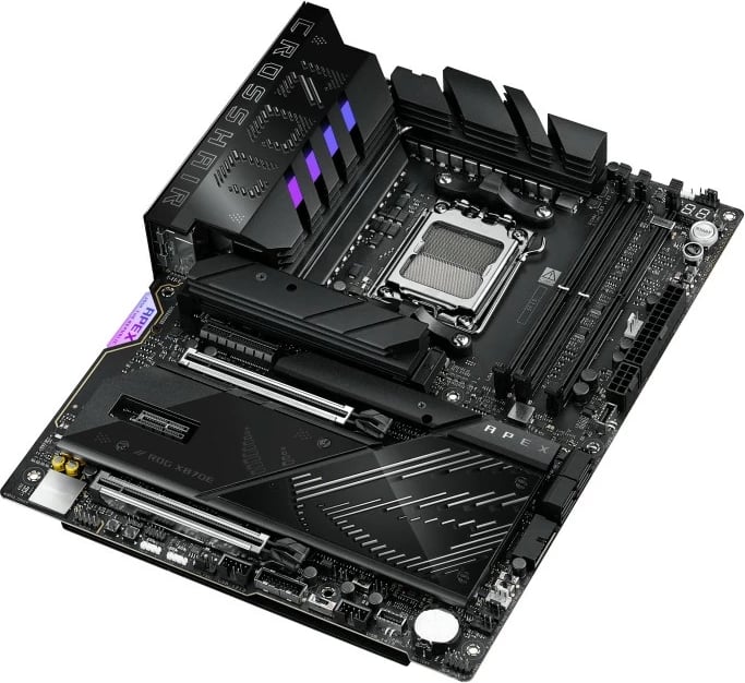Pllakë amë Asus ROG CROSSHAIR X870E APEX, ATX, Socket AM5/TR4, DDR5, Wi-Fi, e zezë