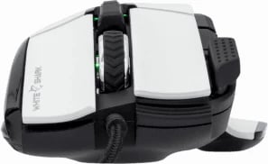 Maus Gaming White Shark,Marrok ,RGB, 12000dpi, i bardhë