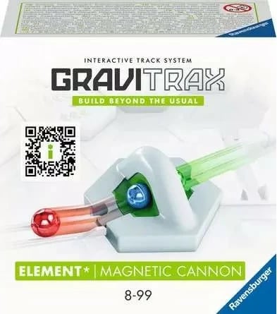Pjesë piste Ravensburger Magnetic cannon, për fëmijë 8+ vjeç, ngjyrë gjelbër/gri
