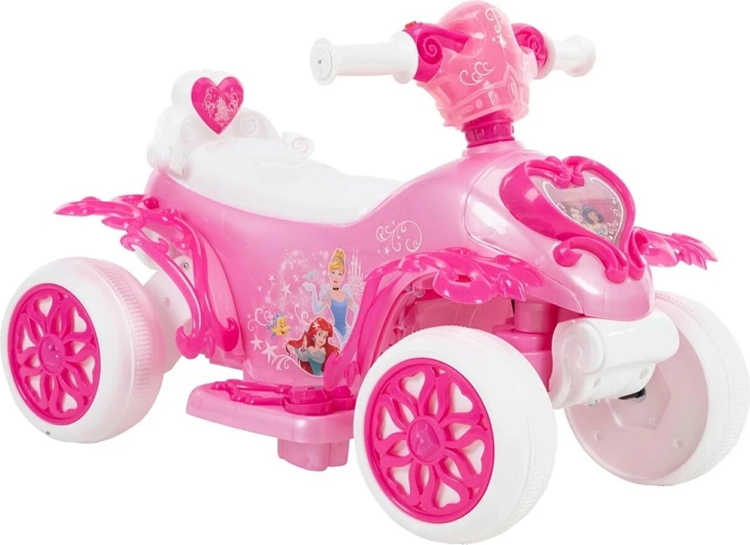Quad elektrik për fëmijë HUFFY Princess Bubble 19055W, rozë