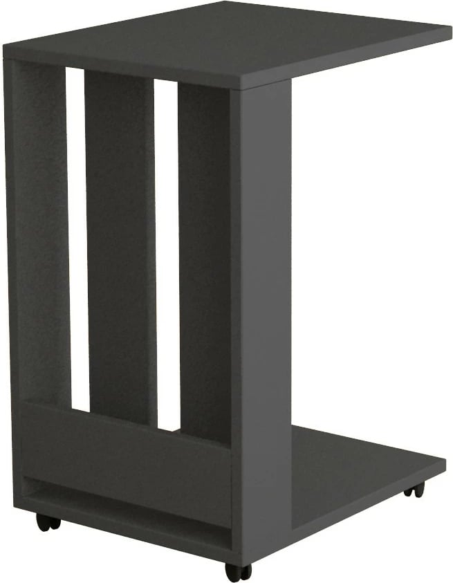 Tavolinë anësore Skye Decor, Edi, antracit