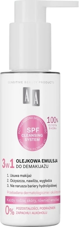 Emulsion pastrues për femra AA Pure Derma 3-në-1, 150ml