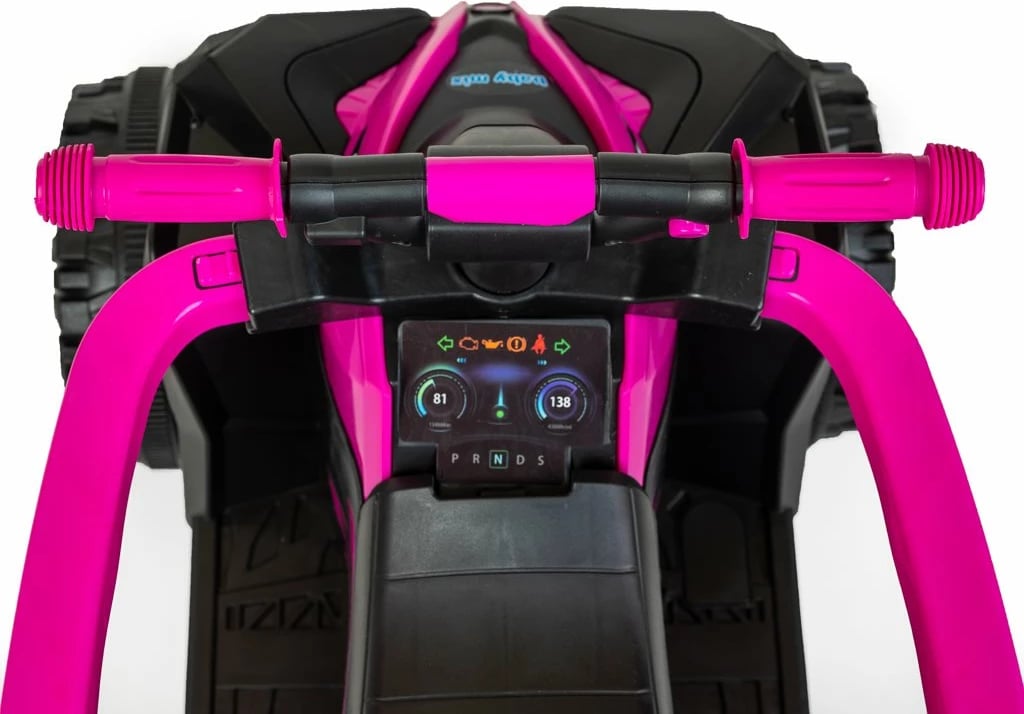 mjet shtytës fëmijësh, Baby Mix, Mega, me dorezë shtytëse, kapacitet 30 kg, buton me efekte zanore, blu