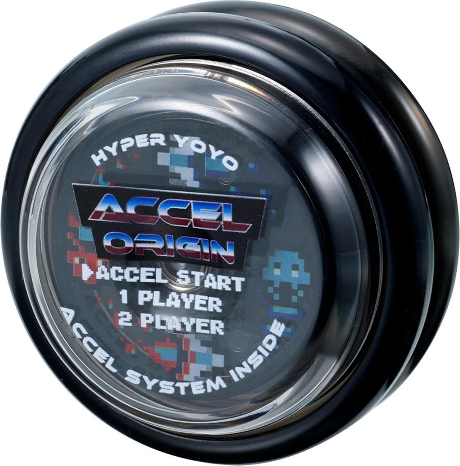 Yoyo interaktiv Bandai Hyper Yoyo Accel Origin, Gaming Black