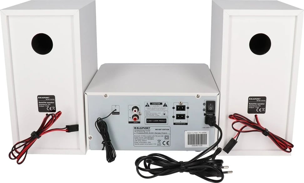 Orë alarmi me Bluetooth Blaupunkt MS16BT Edition