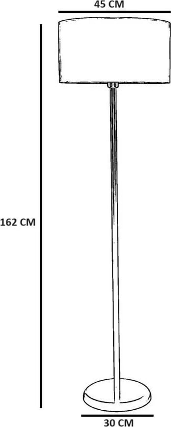 Llambë dyshemeje Opviq, ngjyrë ari, 8855-5