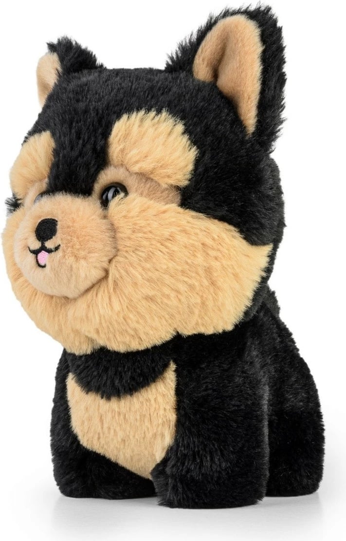 Lodër pelushi Daffi Teddy Pets Yorkie, 19 cm, Bezhe/E zezë