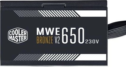Kasë energjie Cooler Master MWE Bronze V2, 650W, 80 PLUS Bronze, e zezë