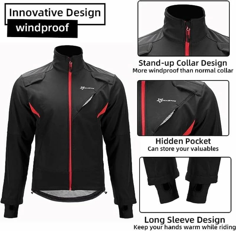 Jakne çiklizmi Rockbros, e zezë