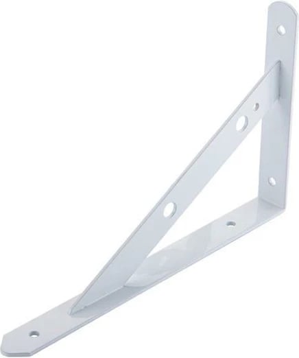 Mbajtës rafti metalik NEXT 35438-00, 30cm, i bardhë