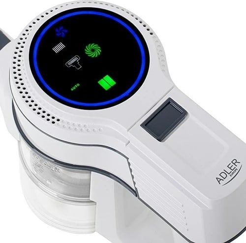 Fshesë elektrike vertikale 2-në-1 Adler AD 7064, pa qese, 2000 mAh, 350 W, e bardhë