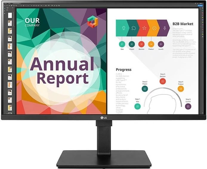 Monitor LG 32BN67UP-B, 31.5", 4K Ultra HD, LED, i zi