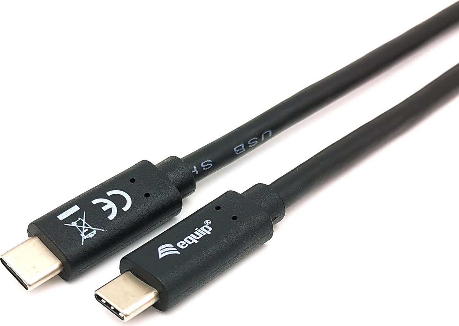 Kabëll USB C në USB C Equip 1m, USB 3.2 Gen 1, i zi