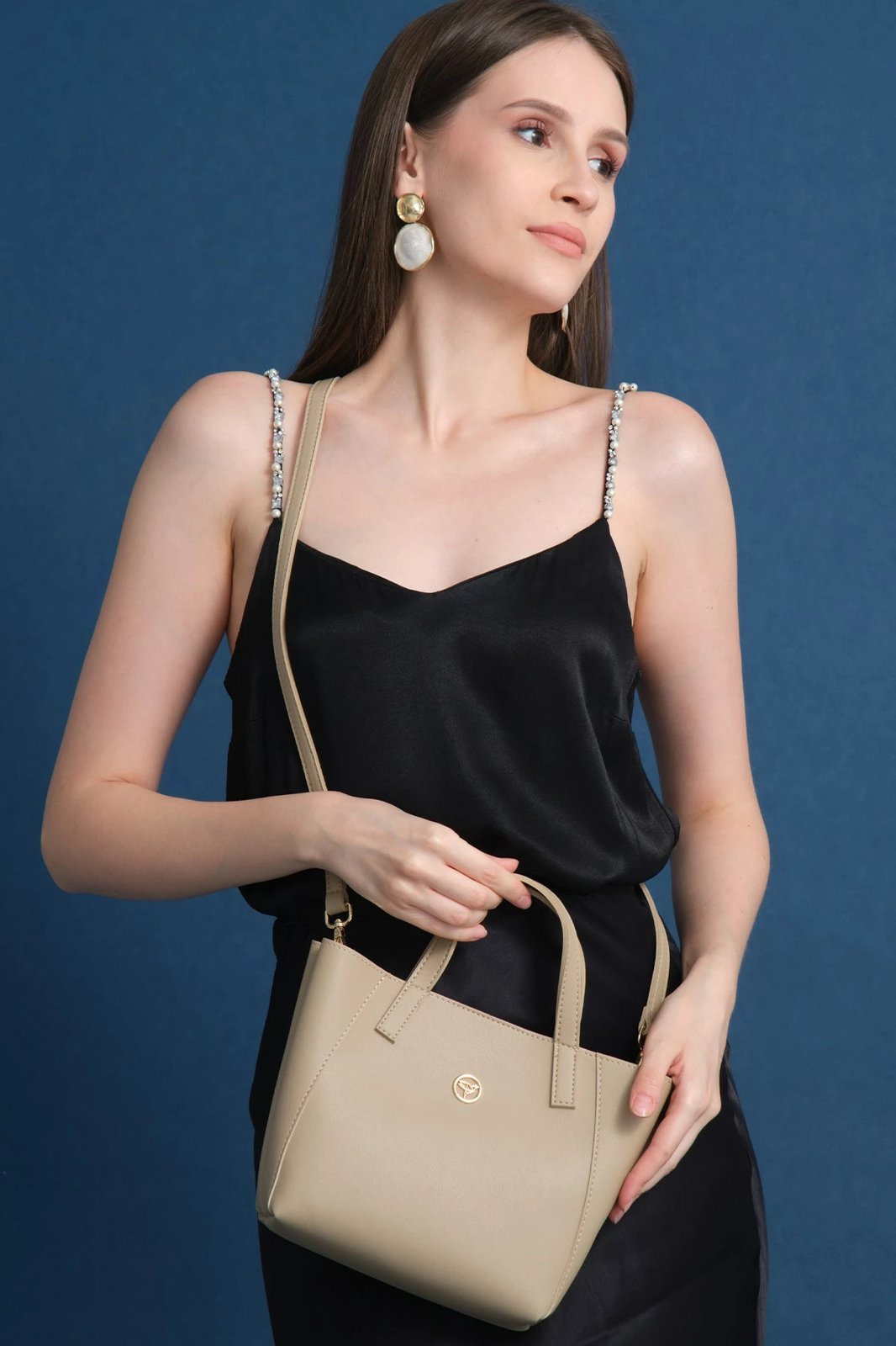 Çantë krahu Zoozie, Sofia e vogël, ngjyrë mink