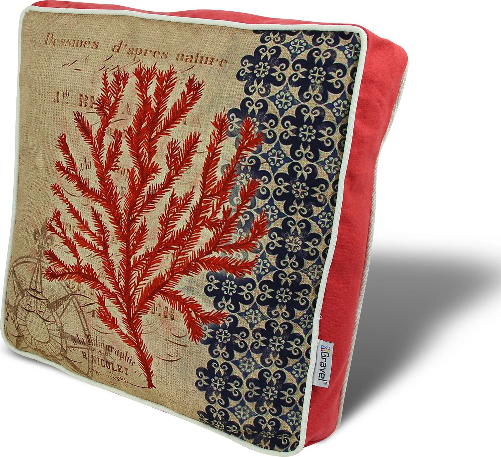 Jastëk Aberto Design, YM1004, shumëngjyrësh, 42x42cm