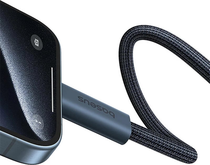 Kabllo USB-C në USB-C Baseus Flash 2, 1m, 240W, e zezë Kabllo USB-C në USB-C Baseus Flash 2, 1m, 240W, e zezë